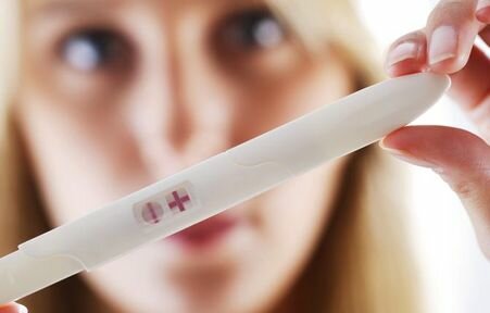 Тест на определение беременности 